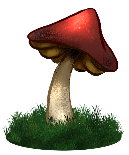 Mushroom Sticker