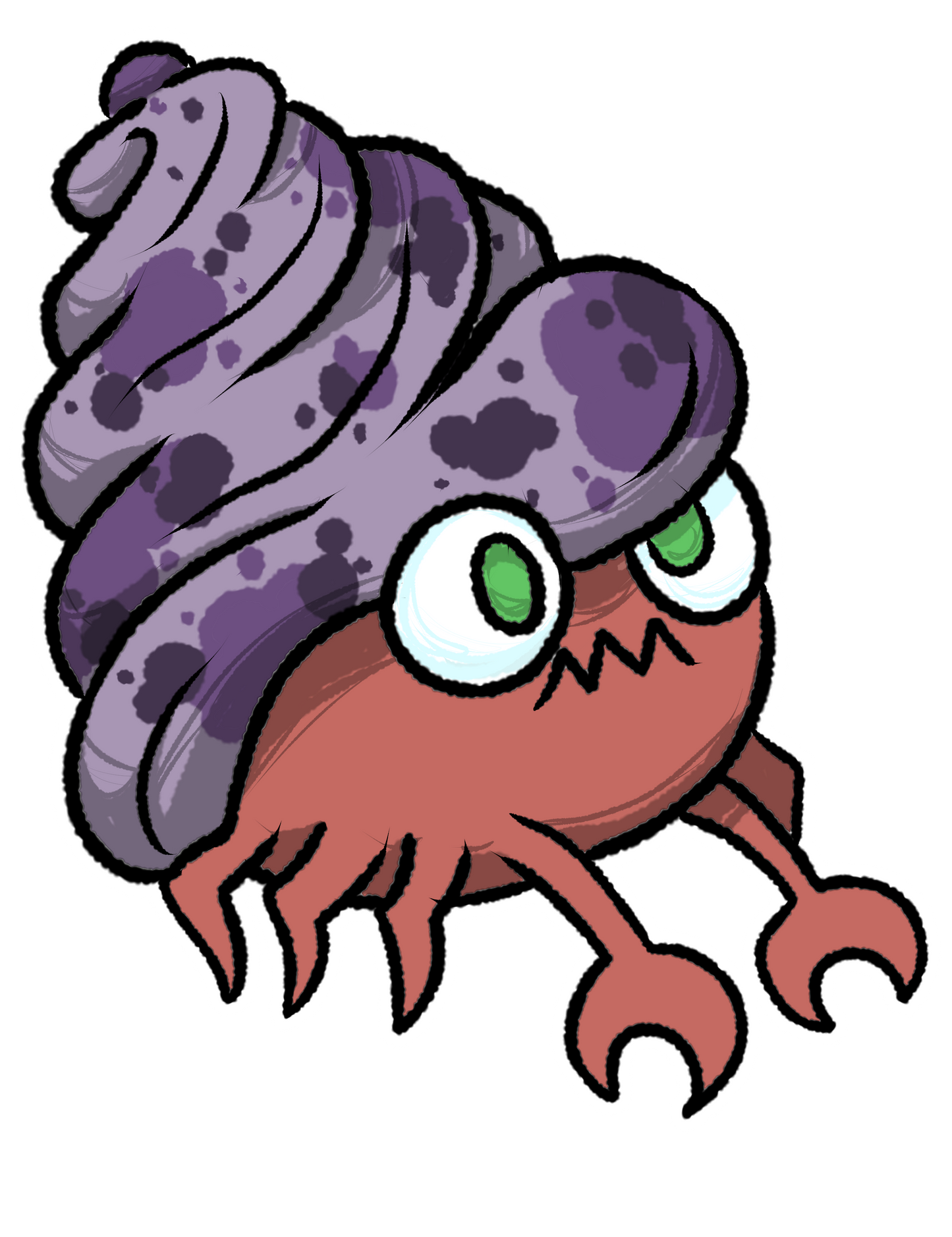 Uncomfy Hermit Crab